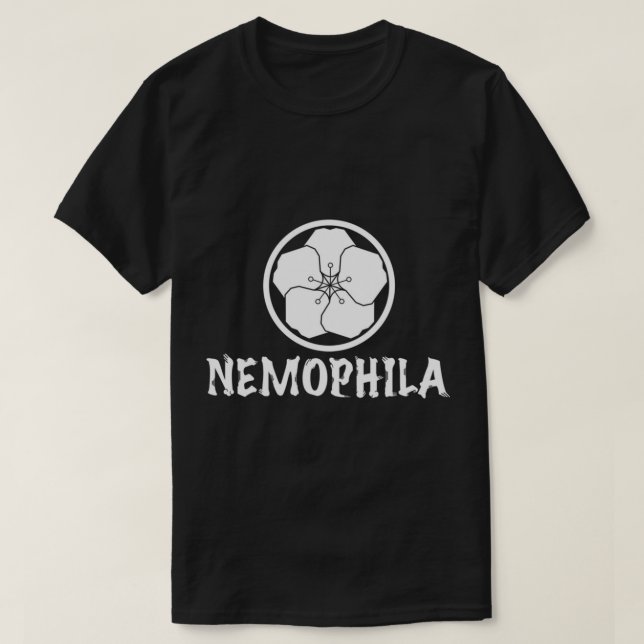 Camiseta Nemophila White Essential T-Shirt (Frente do Design)