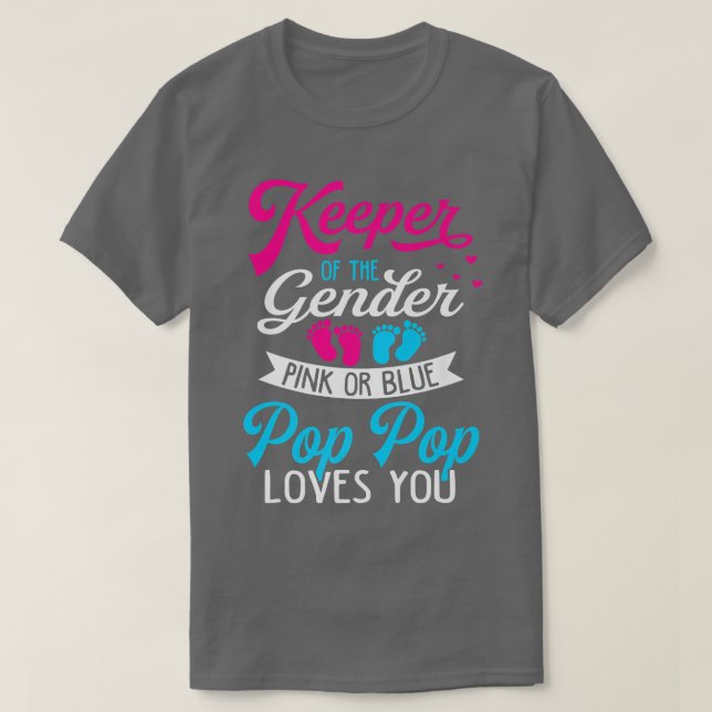 Camiseta Neném Sexo Revele Chá Rosa Ou Azul Pop Lov (Frente do Design)