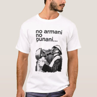 Camiseta nenhum armani nenhum punani