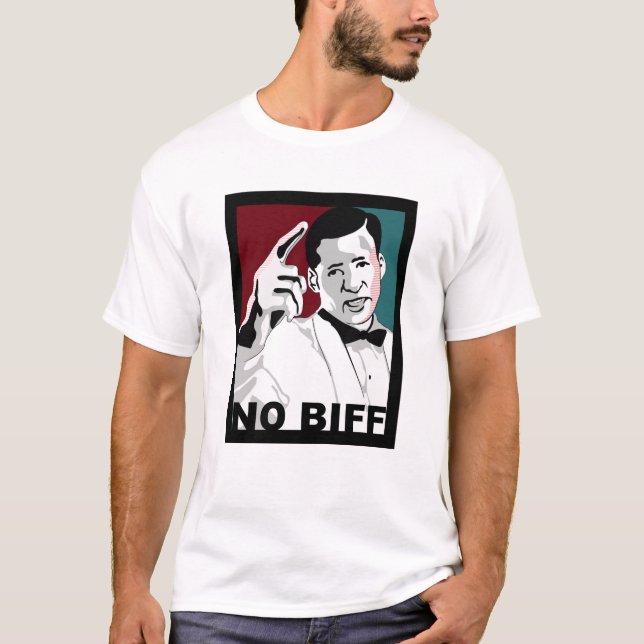 Camiseta nenhum biff (Frente)