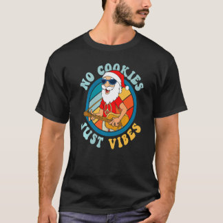 Camiseta Nenhum Biscoito Apenas Vibrações Hippie Guitarra P