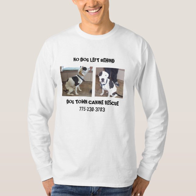 CAMISETA NENHUM CÃO DEIXADO ATRÁS DE V.2 (Frente)