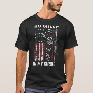 Camiseta Nenhum Carneiro No Meu Círculo Nós O Povo Ar15 Pro