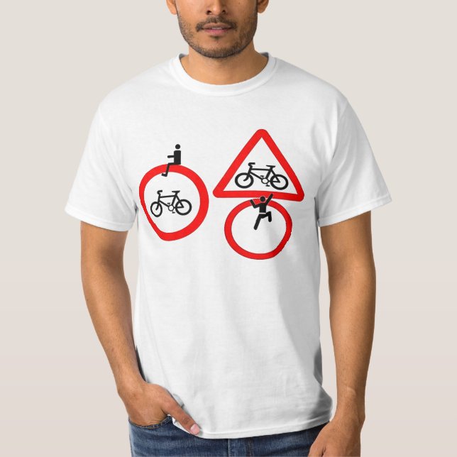 Camiseta Nenhum ciclismo! (Frente)
