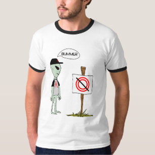 Camiseta Nenhum círculo da colheita permitiu o t-shirt