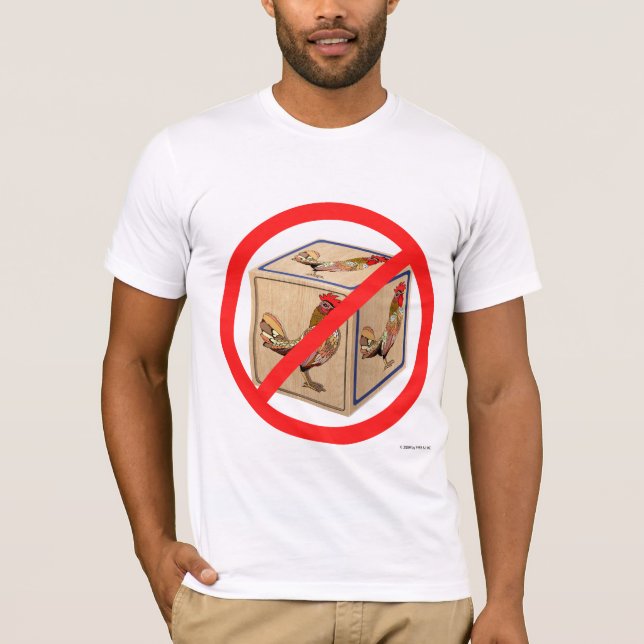 Camiseta Nenhum Cockblocking permitido (Frente)