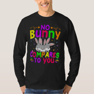 Camiseta Nenhum Coelhinho Se Compara Ao Dia Do Felz pascoa