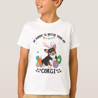 Nenhum coelho é melhor que meu cachorro Corgi Tric