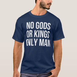 Camiseta Nenhum Deus Ou Reis Somente o Homem Jogos retrô