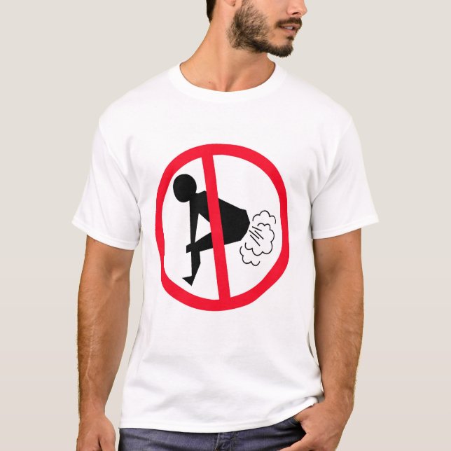 Camiseta Nenhum Farting (Frente)