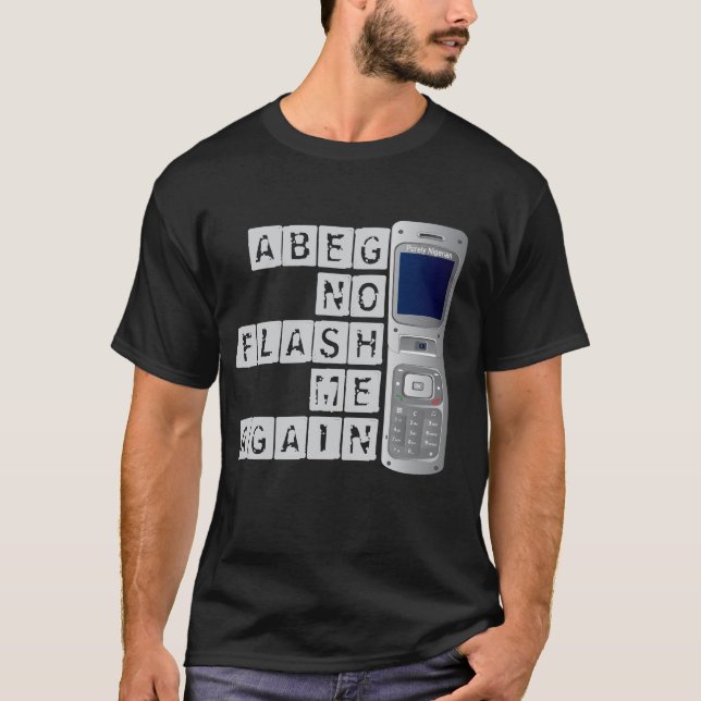 Camiseta Nenhum flash mim outra vez t-shirt (Frente)