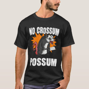 Camiseta Nenhum Gambá de Rua Gato Lixo Animal Possum