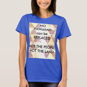 Camiseta Nenhum Havaí pode ser substituído