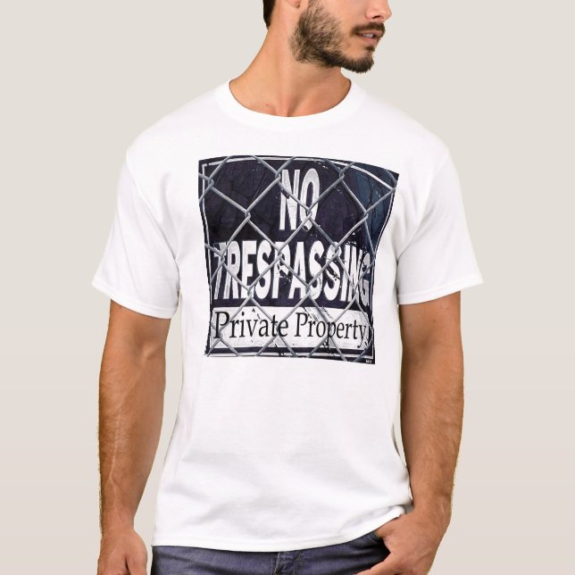 Camiseta Nenhum infrinjir (Frente)