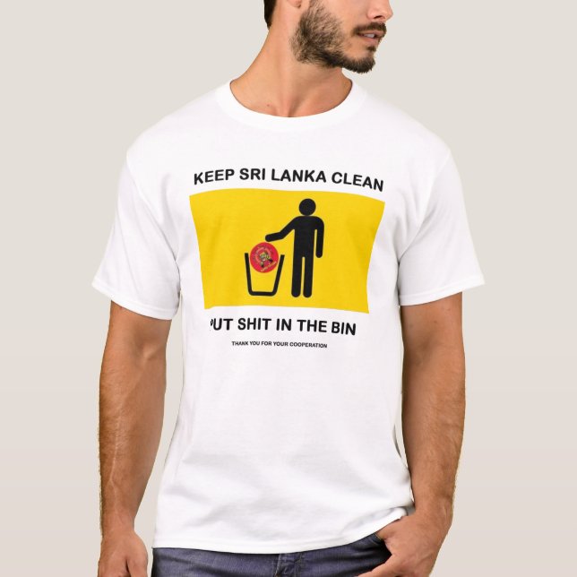 Camiseta NENHUM L.T.T.E em SRI LANKA - personalizado (Frente)