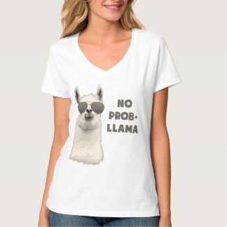 Camiseta Nenhum lama do problema