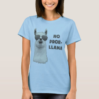 Camiseta Nenhum lama do problema