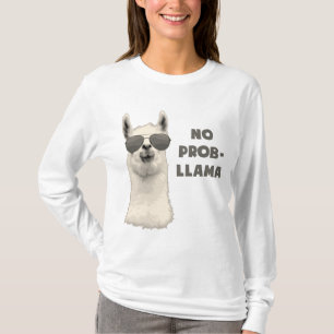 Camiseta Nenhum lama do problema