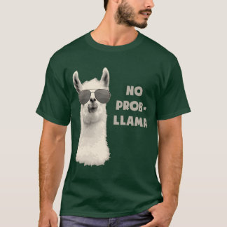 Camiseta Nenhum lama do problema