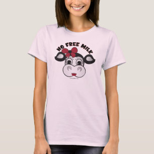 Camiseta Nenhum leite livre