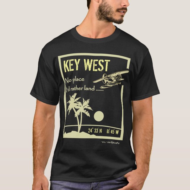 Camiseta Nenhum lugar… Key West (Frente)
