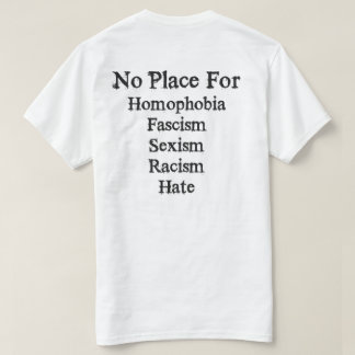Camiseta Nenhum lugar para… T-shirt