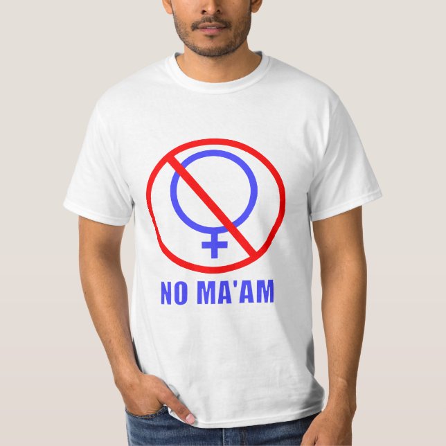 Camiseta Nenhum Maam casado (Frente)