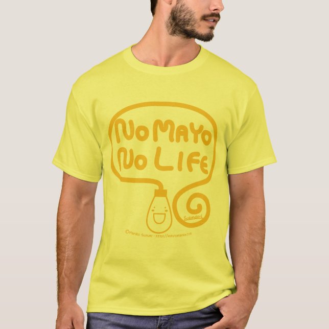 Camiseta Nenhum Mayo nenhuma vida (Frente)