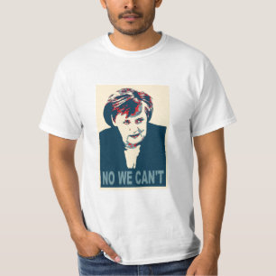 Camiseta Nenhum nós não podemos t-shirt