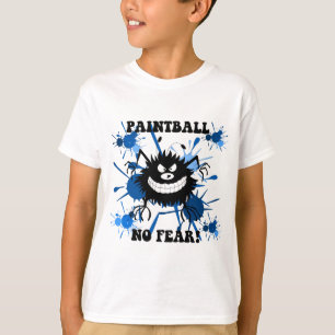 Camiseta Nenhum paintball do medo