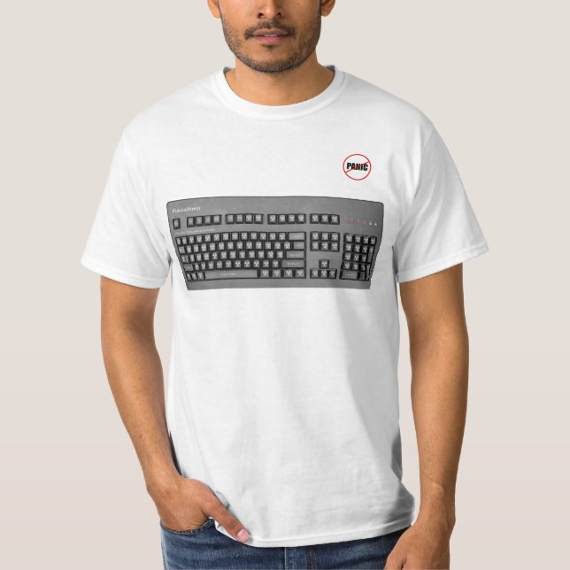 Camiseta Nenhum pânico (Frente)