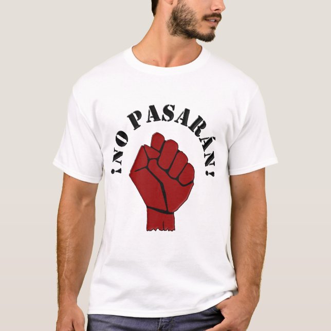 CAMISETA NENHUM PASARAN (Frente)
