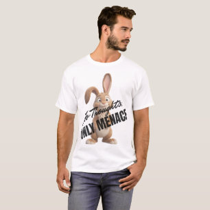 Camiseta Nenhum Pensamento, Apenas Ameaça