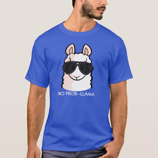 Camiseta Nenhum Prob-Lama (Frente)