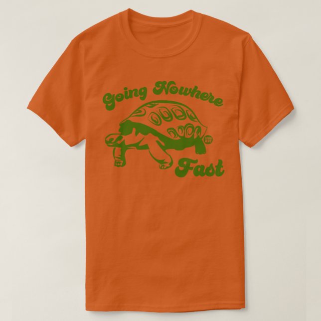 CAMISETA NENHUM RÁPIDO (Frente do Design)