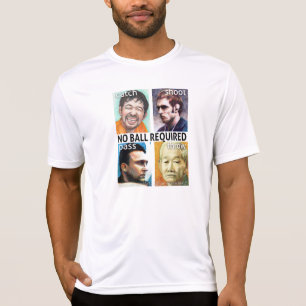 Camiseta Nenhum Rashguard de ajustado solto obrigatório