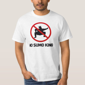 Camiseta Nenhum rei do Sumo