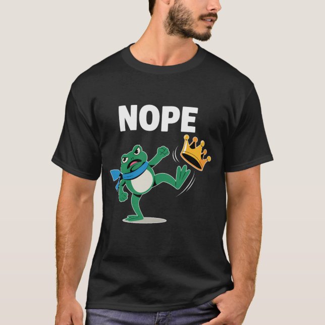Camiseta Nenhum Rei na América (Frente)