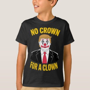 Camiseta Nenhum Rei na América Anti Trump 1