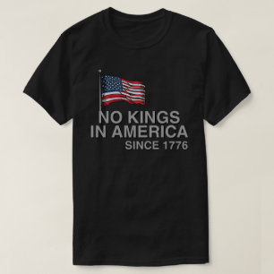 Camiseta Nenhum Rei na América desde 1776