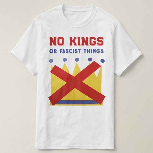 Camiseta Nenhum Rei Proteste Resista (Frente do Design)