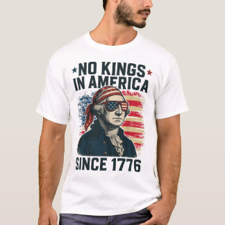 Camiseta Nenhum reino na América desde 1776 desapontado pav