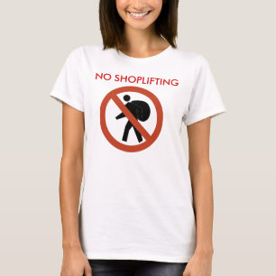 CAMISETA NENHUM ROUBO EM LOJAS