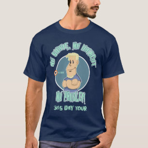 Camiseta nenhum shave, nenhum corte de cabelo, nenhum