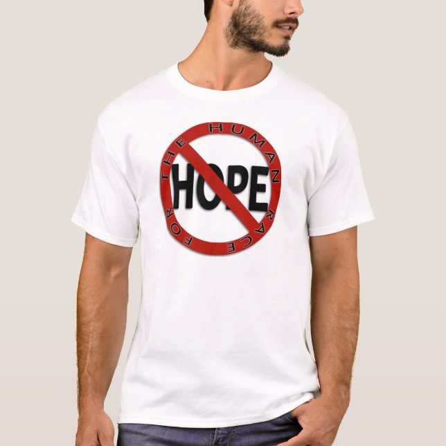 Camiseta Nenhum sinal da esperança (Frente)