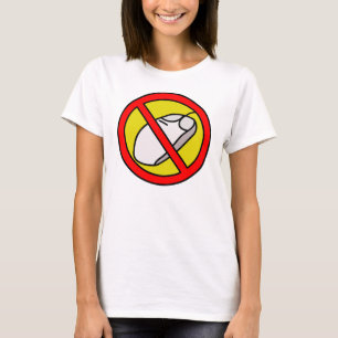 CAMISETA NENHUM SINAL DO RATO DO COMPUTADOR