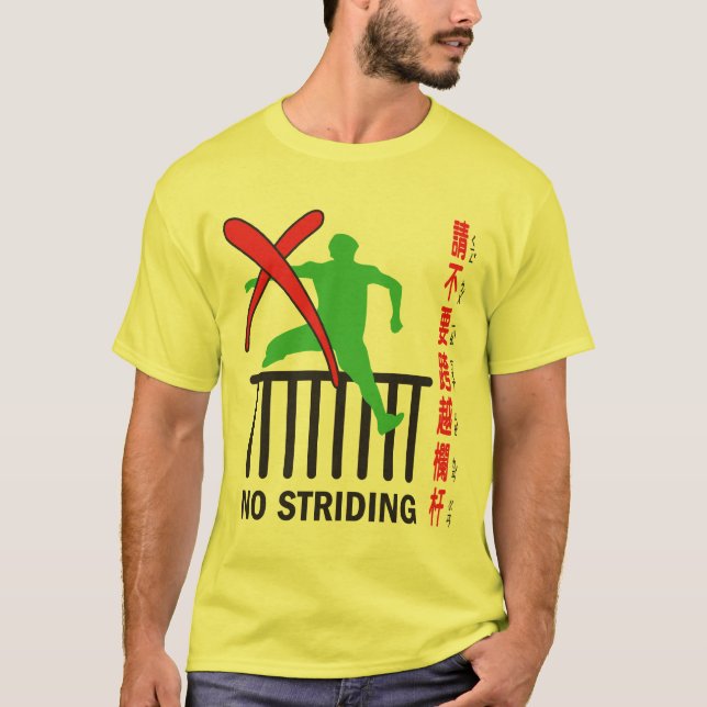 Camiseta Nenhum Striding (Frente)