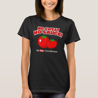 Camiseta Nenhum suor das mulheres nenhum t-shirt do molho