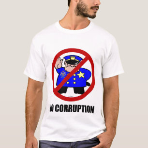 CAMISETA NENHUM T DA CORRUPÇÃO