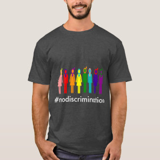 Camiseta Nenhum T da discriminação